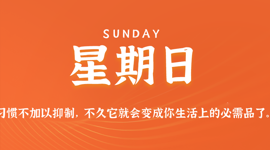 11日16日，星期日，在这里每天60秒读懂世界！