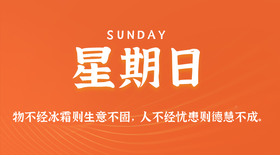 09日13日，星期日，在这里每天60秒读懂世界！