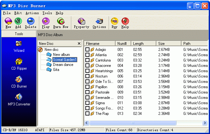 MP3 Disc Burner v1.88