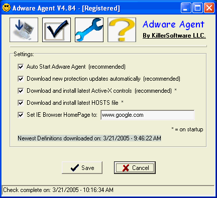 Adware Agent v4.35
