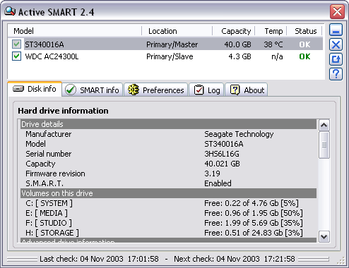 Active SMART v2.10.0.68