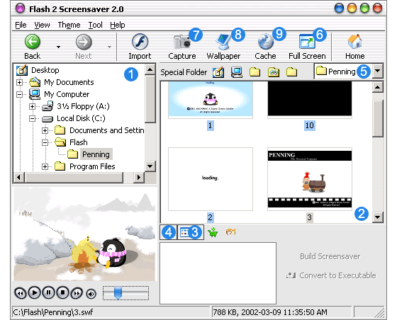 Flash 2 Screensaver v2.3