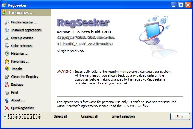 RegSeeker v4.7.364022