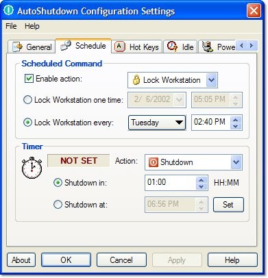 AutoShutdown v5.5