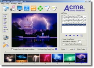Acme Photo ScreenSaver Maker v1.93