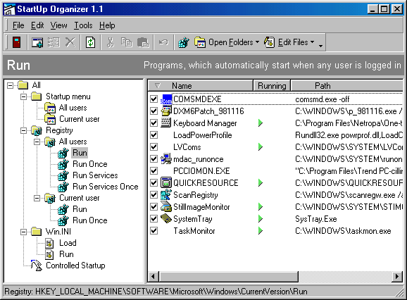 Startup Organizer v2.9.8