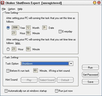 Okoker Shutdown Expert v1.14