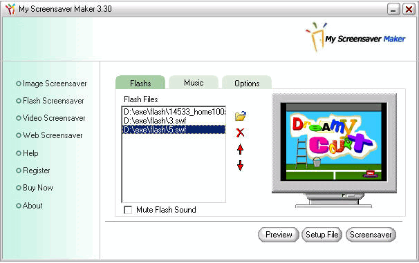 My Screensaver Maker v4.87
