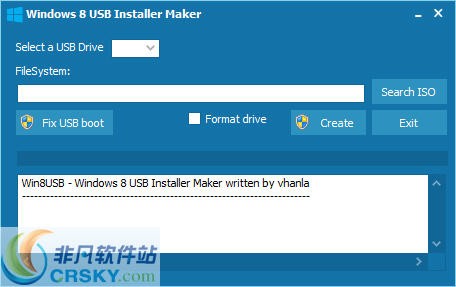 Windows 8 USB Installer Maker v1.0.23.17