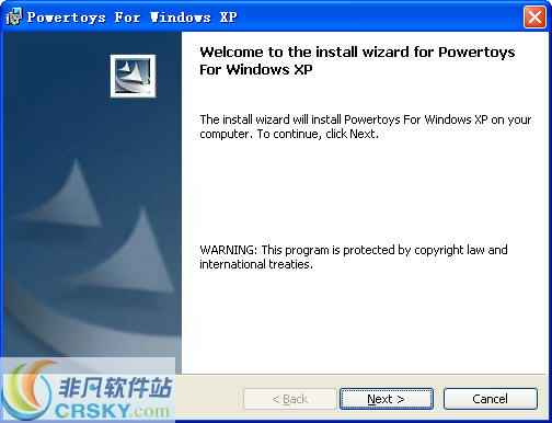 PowerToys for Windows XP v1.7