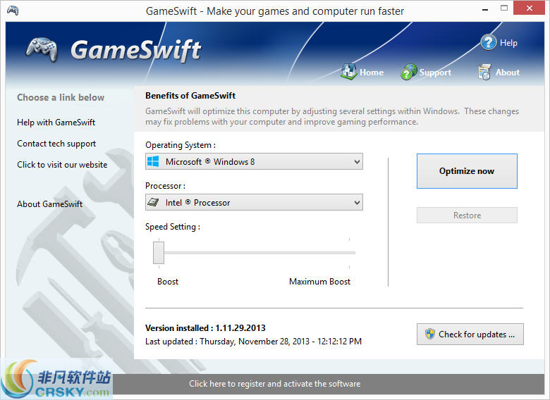 GameSwift v2.6.8.2024