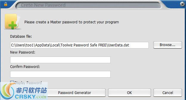 Toolwiz Password Safe v1.3.0.4