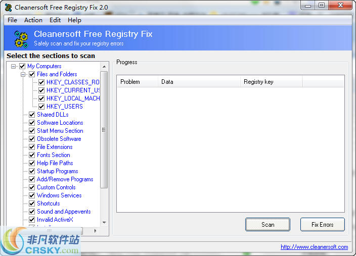 Free Registry Fix v2.5