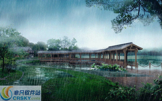 江南烟雨动态桌面壁纸 v1.6