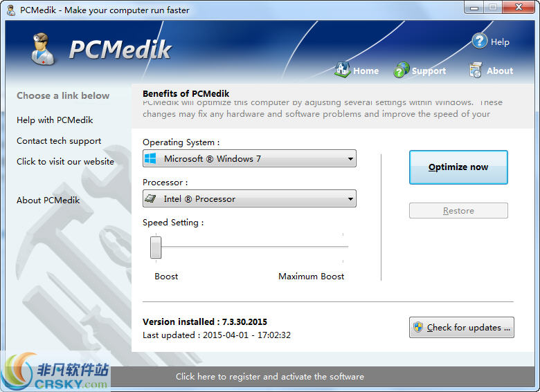 PCMedik(电脑优化软件) v7.3.30.2019