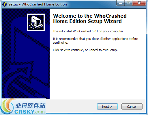 WhoCrashed v6.69