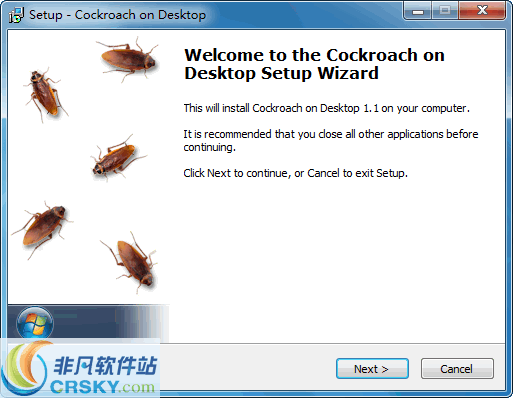 Cockroach on Desktop v1.7