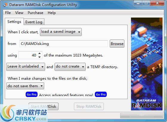Dataram RAMDisk v4.4.8