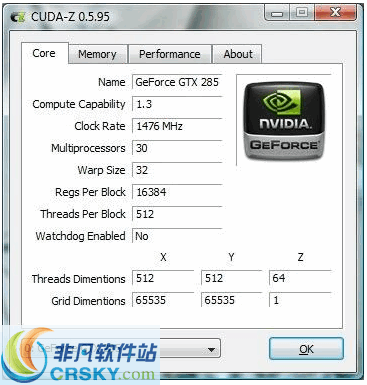 CUDA-Z v0.11.7