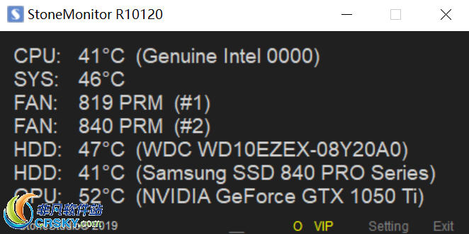 StoneMonitor Windows云温度监控 v10128