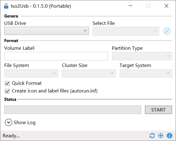 Iso2Usb(U盘启动盘制作工具) v0.1.5.8