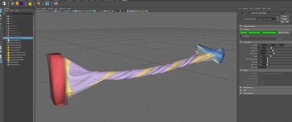 Carbon Cloth(布料模拟Maya插件) v2.6.10