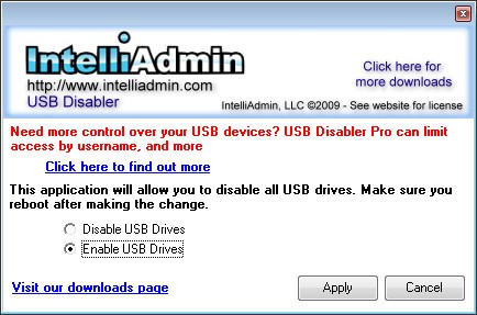 USB Disabler(USB接口启用禁用工具) v1.5