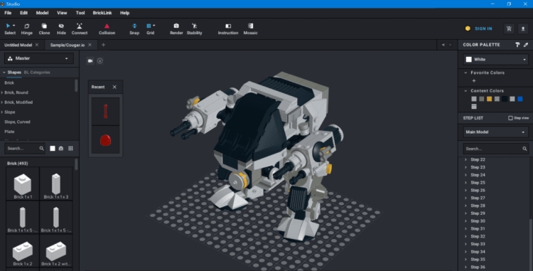 乐高积木搭建工具studio2.0 v1.89
