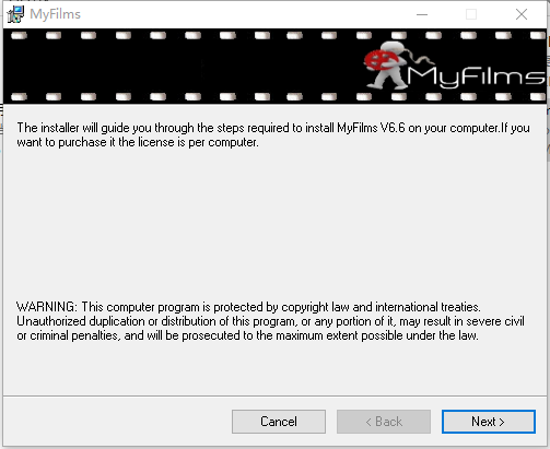 MyFilms电影数据库管理工具 v6.11