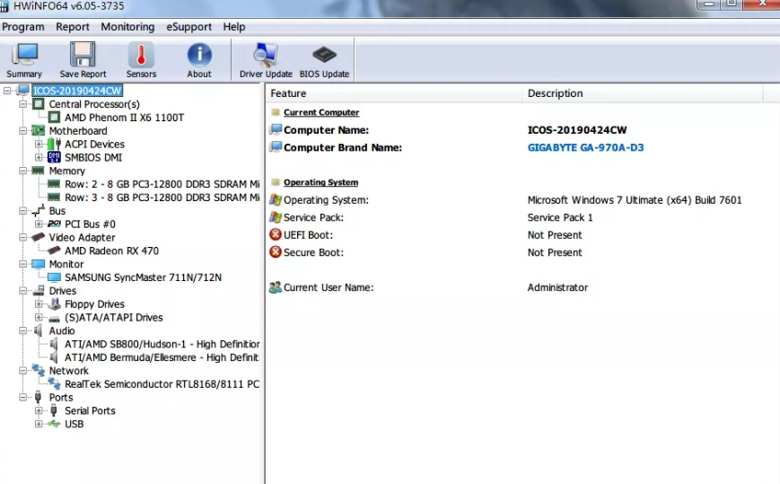 HWiNFO硬件专业检测 v6.44