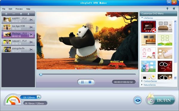 iOrgSoft DVD Maker(DVD制作软件) v3.0.5