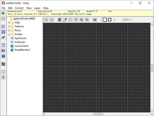 Golly(细胞自动机) v4.5