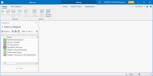 Mercury(报告创建分析工具) v4.204.4