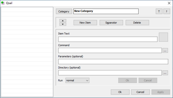 Qsel(程序快速启动工具) v2.30