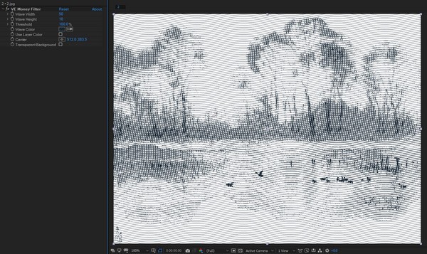 VE Money Filter(AE曲线勾描效果插件) v1.4