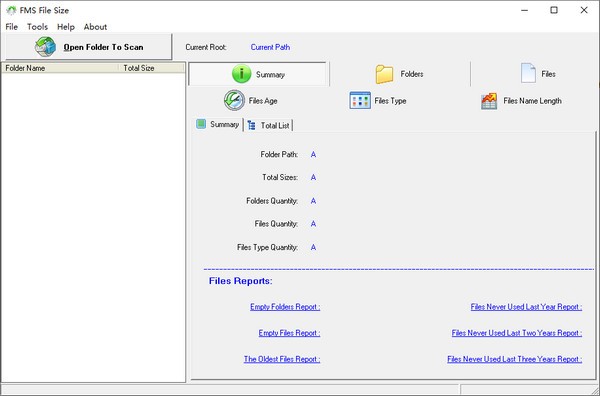 FMS File Size(磁盘文件分析软件) v3.0.13