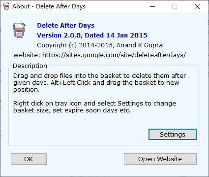 Delete After Days(定时清理工具) v2.0.4