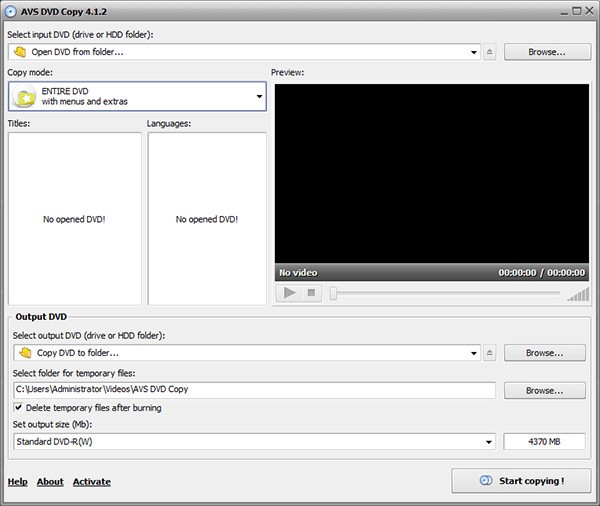 AVS DVD Copy(DVD翻录工具) v4.1.8