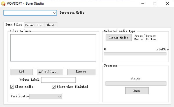 VOVSOFT Burn Studio(轻量级光盘刻录软件) v1.11