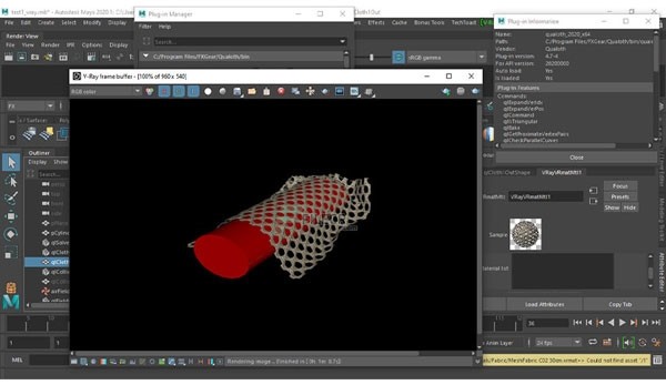 Qualoth(Maya布料渲染插件) v4.10