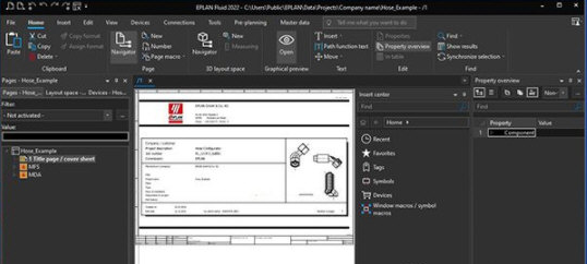 EPLAN Fluid(电气自动化软件) v2.9
