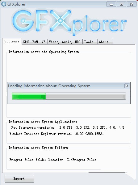 GFXplorer(硬件信息检测工具) v3.18
