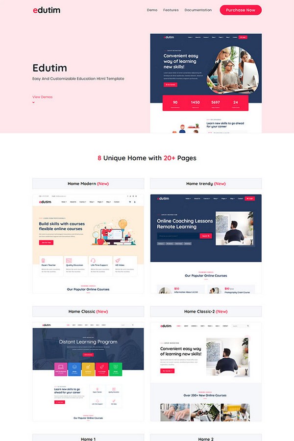 大气简洁教育学校网站模板 v1.56