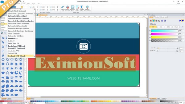 EximiousSoft Business Card Designer Pro(名片设计工具) v3.94