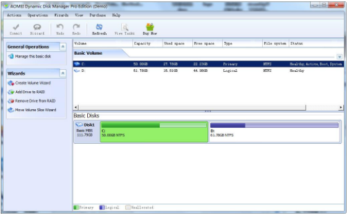 AOMEI Dynamic Disk Manager v1.3