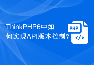 ThinkPHP6中如何实现API版本控制？