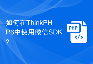 如何在ThinkPHP6中使用微信SDK？