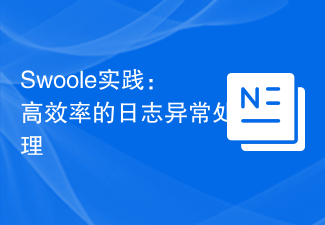 Swoole实践：高效率的日志异常处理