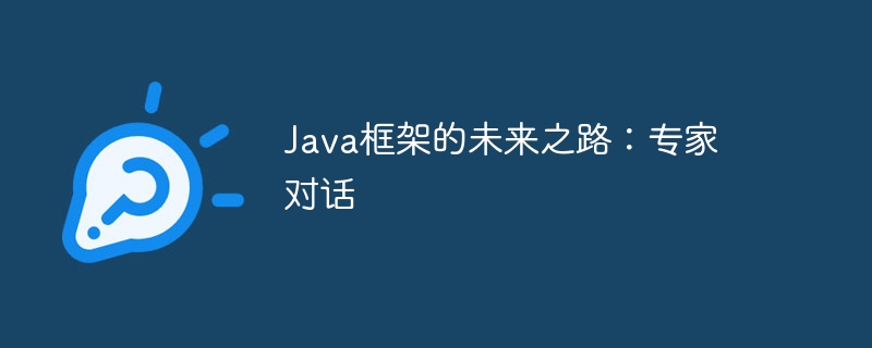 Java框架的未来之路：专家对话